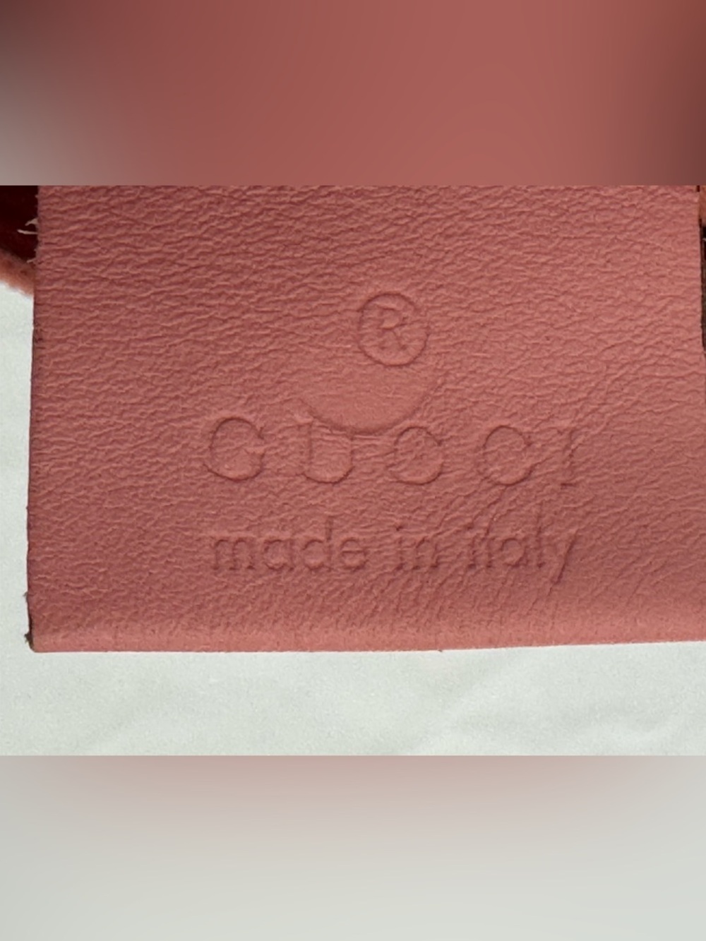 GUCCI Mini GG Nylon Pouch Pink Vintage Y2K - Picture 2 of 9